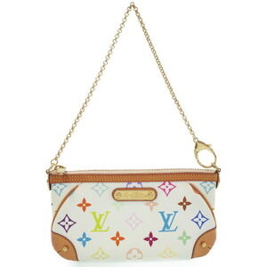 Louis Vuitton Monogram Multicolore Multicolor Pochette Mila